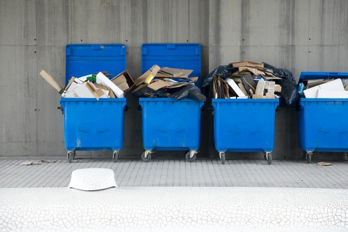 House clearance team working in Brompton